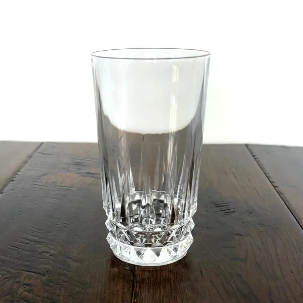 Set of 4 Vintage Cristal d'Arques Durand Tuilleries Villandry Highball Glasses